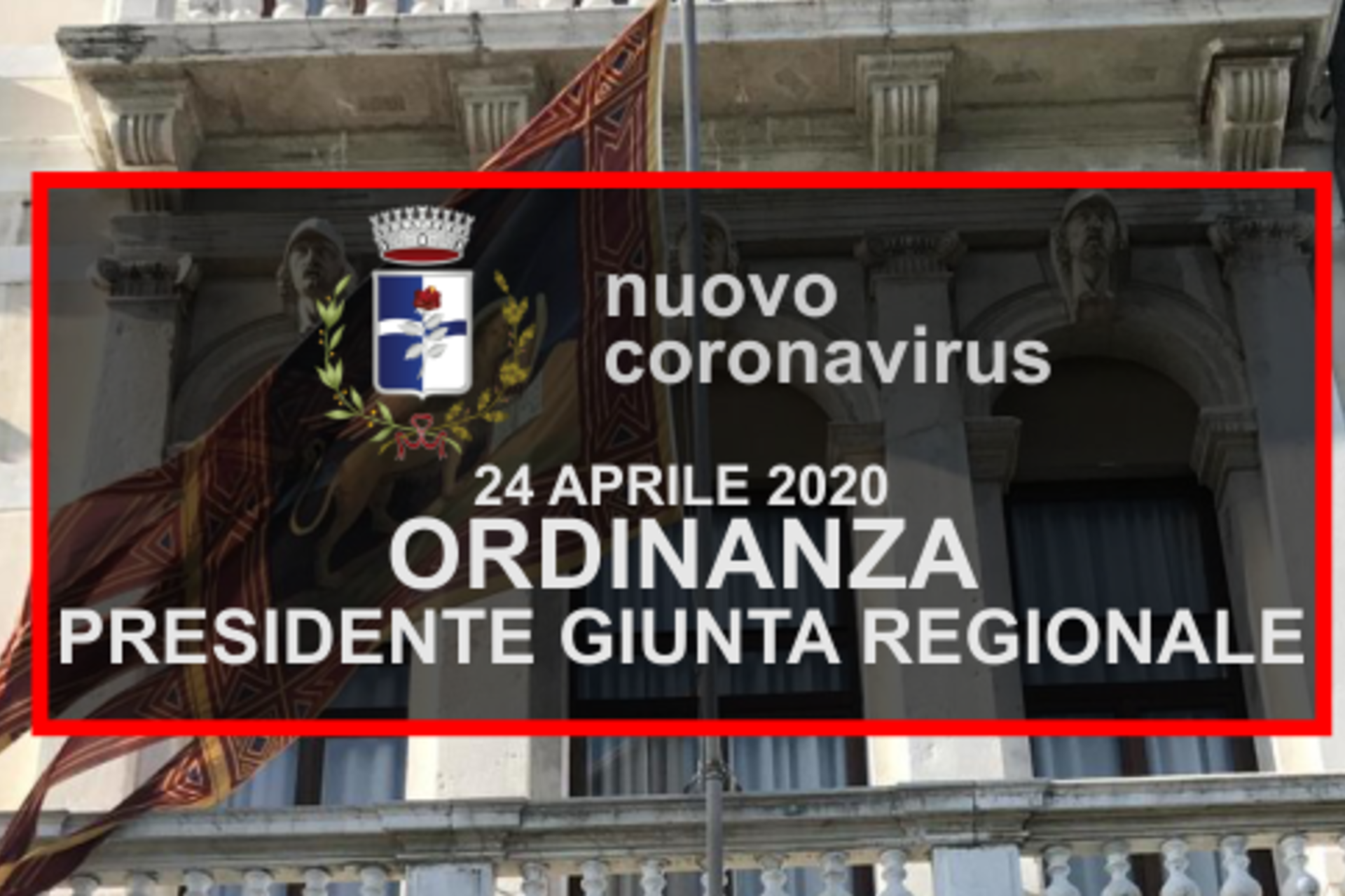 Ordinanza Regionale Del 24 Aprile Comune Di Rosa
