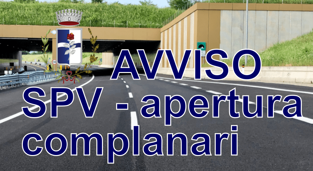 SPV - Avviso variazione viabilità