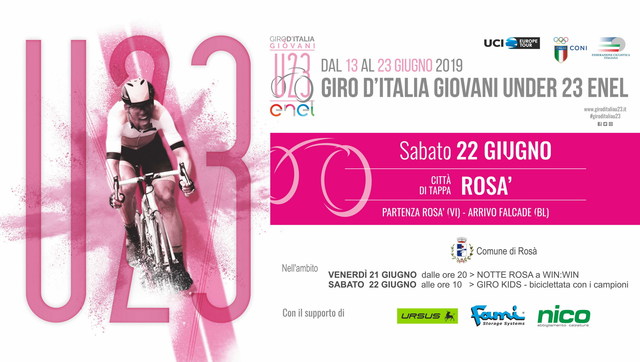 Il Giro D’Italia Giovani Under 23 accende Rosà
